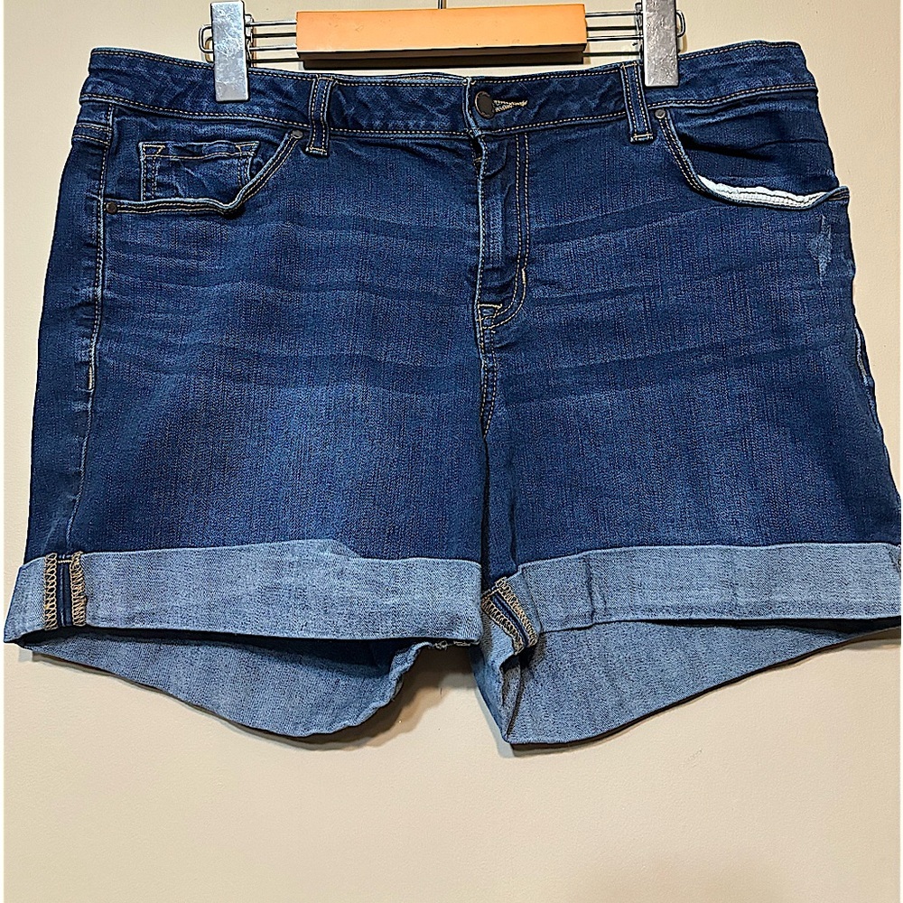 APT. 9 Cotton Spandex Denim Jean Shorts